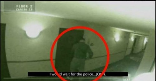 Ghost Caught on Hotel Security Camera
