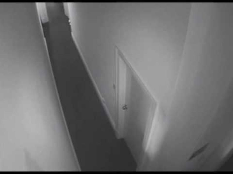 Ghostly Orb Caught on Security Camera