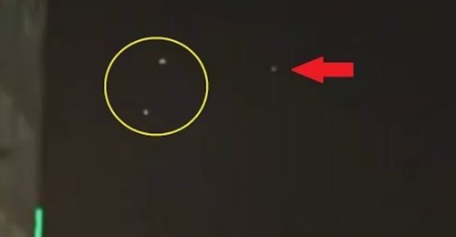 UFO Formation Sighted in Beijing Skies